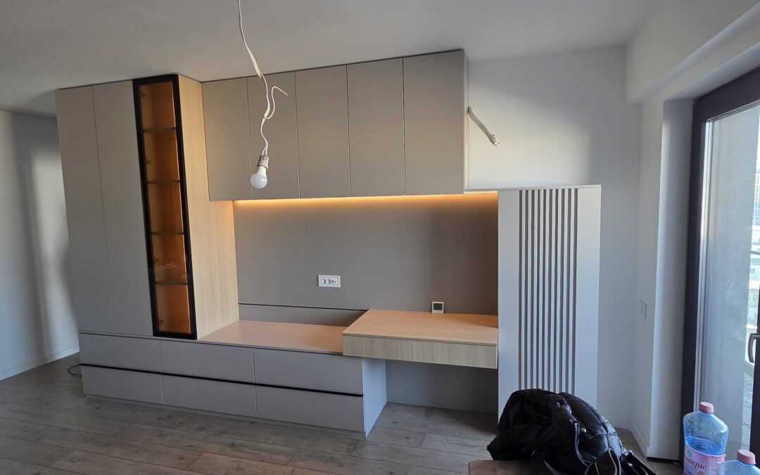 mobila comanda living deschis